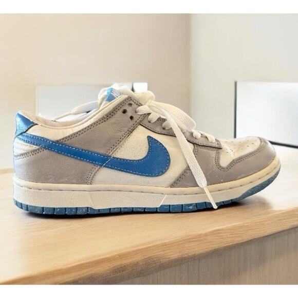 Nike Dunk Low - ‘Athletic Department’ -‎ Youth 6.5 University Blue/Gray/White - Picture 1 of 16